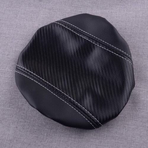 Car Carbon Fiber Style Black Central Console Armrest Box Lid Cover Fit For Toyota Corolla 2021 2020 2019
