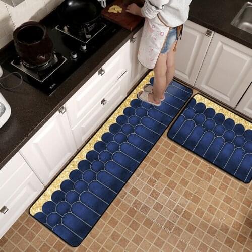 Long Kitchen Carpet Floor Mat Living Room Hallway Area Rugs Cartoon Cactus Printed Anti-Slip Entrance Door Mats Doormat Home