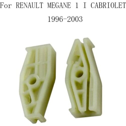 FOR RENAULT MEGANE 1 I CABRIOLET 1996-2003 Power Electric Window Regulator Window Lifter Repair Plastic Clips Parts Rear Right