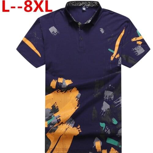 8XL 7XL 6XL New Designer 2020 Fashion Brand Male T Shirt Printing Short-Sleeve Slim Fit Shirt Men T-Shirts Casual T shirts Homme