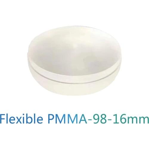 Flexible PMMA A0/A1/A2/A3/B1/Clear 98mm Dental Lab Material Modeling Blank Open System Flexible PMMA Acetal Blocks