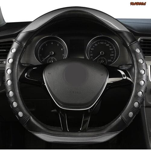 KAHOOL Microfiber Leather Car Steering Wheel Cover For Infinitis Q30 Q50 FX35 QX50 QX56 QX60 QX70 FX G25 G37