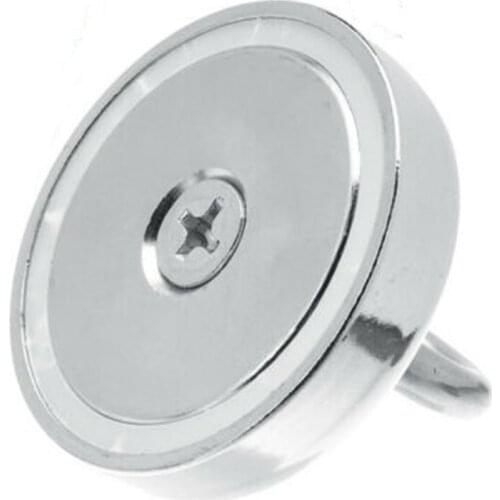 20/40/80Kg Recovery Magnet A3 Steel Magnet Very Strong Sea Fishing Diving Treasure Hunting Detector Fishing