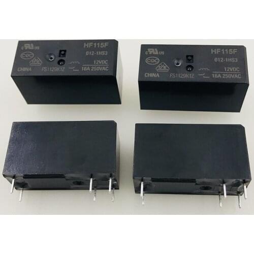 New 10pcs/lot relay HF115F-012-1HS3 JQX-115F-012-1HS3 6PIN16A