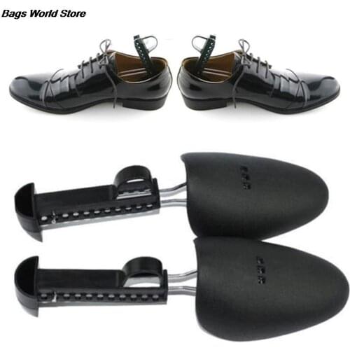 Wholesale 1 Pair Women Men Plastic Shoe Stretcher 2-Way Shoes Stretcher Tree Shaper Black