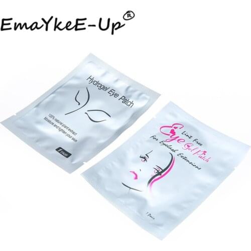 100pairs Lint Free Eye Gel Patches For Eyelash Extensions Under Eye Pads Hydrogel Patches Under Eyes For Eyelash Extension Tools