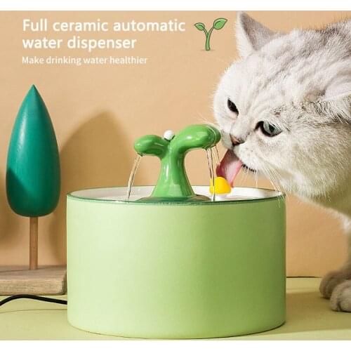 Cat Water Fountain Dog Drinking Bowl Pet USB Automatic Water Dispenser Super Quiet Drinker Auto Feeder