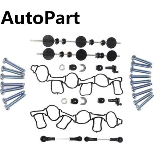 Intake Manifold Repair Kit Set Swirl Flaps Set For AUDI A4 A6 VW Touareg Intake Mani-fold Repair Set 059129711CK 059129711DC