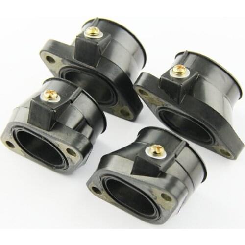 Scooter Carburetor Manifold Interface Carburetter Intake Pipe Adapters Insulator Connector Glue For YAMAHA FZR250 FZR250R