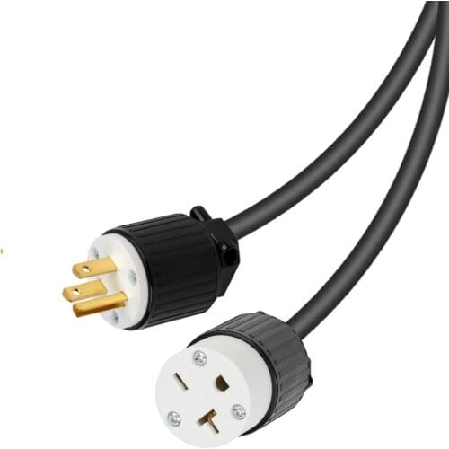 JORINDO NEMA 5-15P Plug to 6-20R socket American standard power extension cord,15A/20A