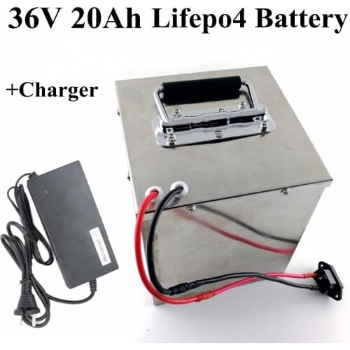 Customized lifepo4 36v 20ah battery steel case lithium ion battery pack for 36v electric tricycle fishing boat yacht