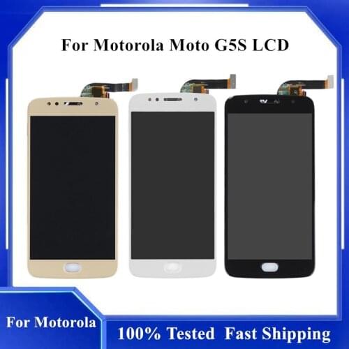 5.2" LCD For Motorola Moto G5S XT1793 XT1794 XT1792 Display Touch Screen For Moto G5S LCD screen Digitizer Assembly Replacement