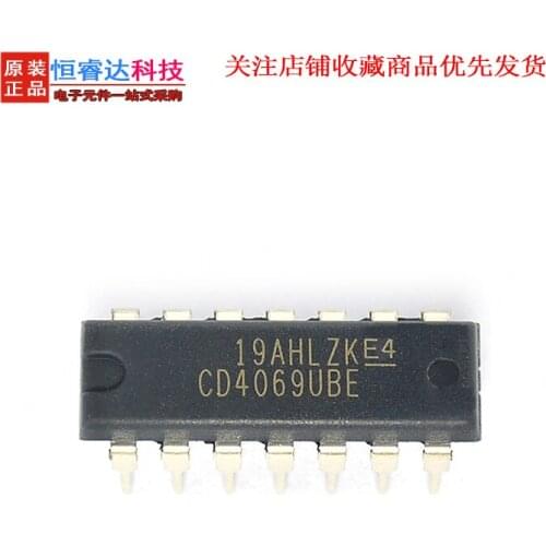 10pcs TC4069UBP DIP-14 TC4069BP DIP TC4069 TC4069U TC4069UB DIP14 new original