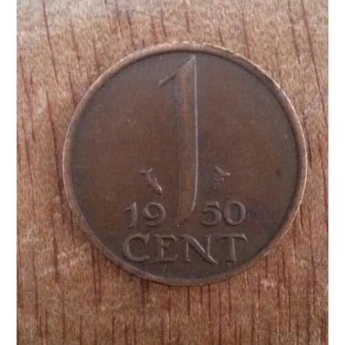 17mm 1 Centime Netherlands Queen Julina Edition Netherlands Coins Eu Edition Europe 100% Real Original Used Coin Old Random Year