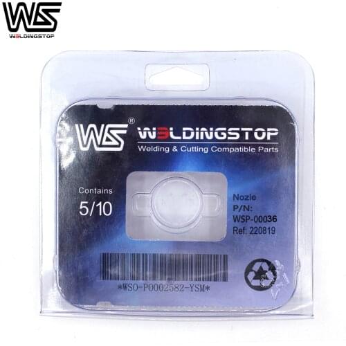 220819 Plasma Cutting Torch Consumables nozzle Tip 65A PKG/10