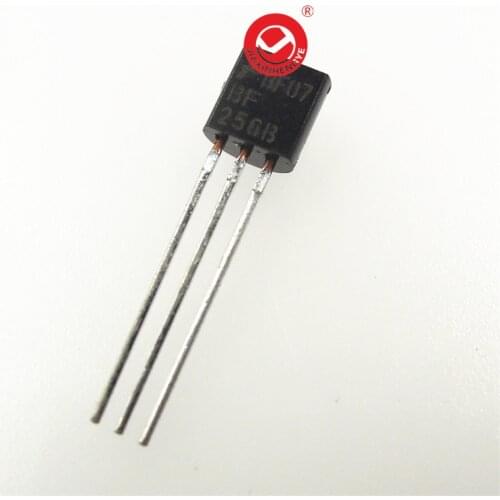 50PCS/LOT BF256B TO-92 JFET N-CH 30V 13MA Original and New In Stock Free Shipping