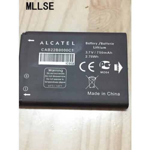 MLLSE 750mAh battery for Alcatel One Touch 1008 1009X 1010D 1010X 1013D 1016D 1035D 1040D 1040X 1042D 1046D Batterie
