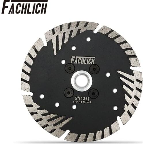 1pc Dia 5"/125mm For Granite Marble Diamond Saw Blades for Concrete Brick Tile Cutting Discs 5/8-11 flange Circular Blade