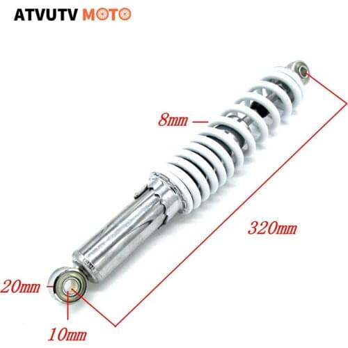 Front Suspension Shock 320mmx6mm Shock Absorber For ATV Buggy Dirt Bike 50cc 90cc 110cc 125cc PIT Quad Dirt Bike