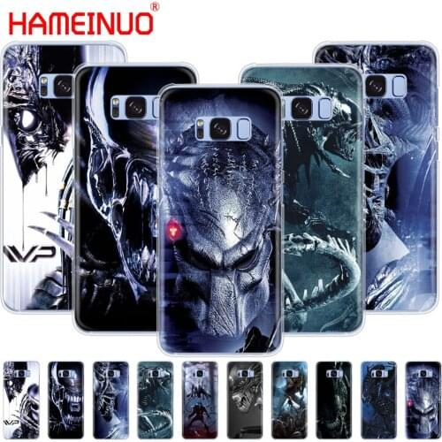 HAMEINUO Alien vs Predator Cool cell phone case cover for Samsung Galaxy S9 S7 edge PLUS S8 S6 S5 S4 S3 MINI
