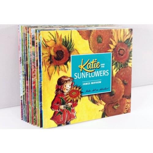 5-12 year Childrens English story book Katie english picture book help child be reader early education 10pc/set