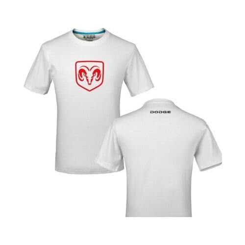 NEW Creative design for Dodge logo t shirt solid color cotton T Shirt Mens New Arrival Style Short Sleeve Men t-shirt