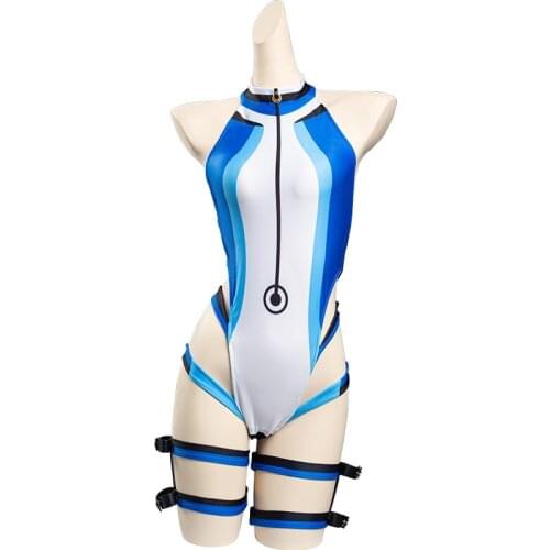 Game FGO Tomoe Gozen Swimsuit Fate Grand Order Cosplay Costumes Women Girls Sexy Bikini Carnival Party Holloween Gift Costume