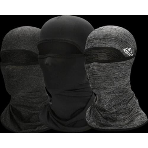 WALK FISH Summer Ice Silk Sunscreen Headgear Dustproof Windproof Fishing Cycling Running Cap Ear protection Face Mask Tail Hat