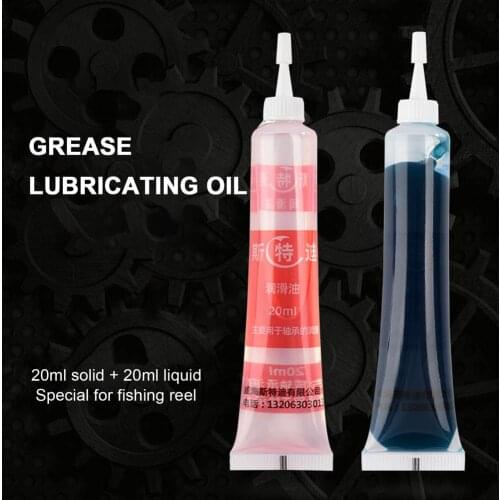 20ml Fishing Reel Grease Wheel Lubricant Vessel Maintenance Oil Set Fishing Reels Oil Lubricant Grease For Universal Reel