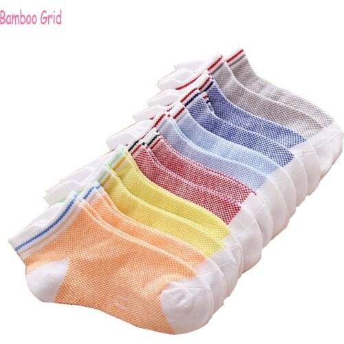 1-9 Year A Variety Of Styles Summer Mesh Style Cotton Boy Girls Baby Socks Boat Socks Kids Socks Socks Children 10 Pcs=5 Pairs