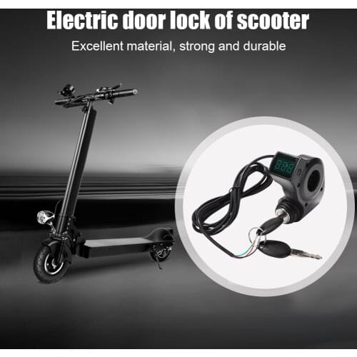 Electric Vehicle LCD Display Panel Thumb Throttle Voltage Key Switch Lock for KUGOO M4 PRO Electric Scooter Accessories