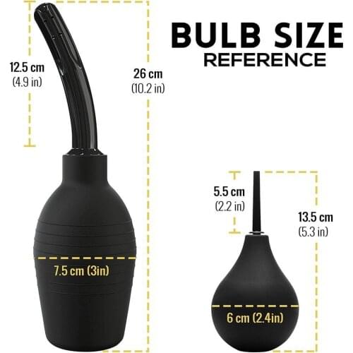 Portable Enema Douche Bidet-Bulb Douche Water-Enema-Bulb Shower Enema Douche Cleaner Syringe Vagina for Women