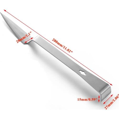 1PCS stainless steel honey scraper uncapping fork knife cutter cutting new type beekeeping supplies accessories bees tools