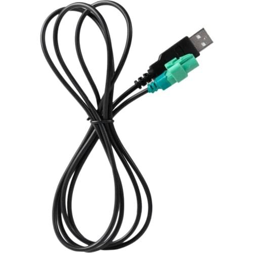 USB Switch Button Cable Adapter Radio Audio Harness for RCD510 RCD310 for Touran Bora Sagitar Skoda Octavia Fabia