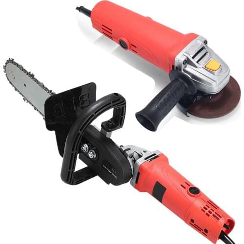 860W Upgrade Angle Grinder Power Saw Fittings set + Red Angle Grinder 220V Electric Grinding Machine Power Tool