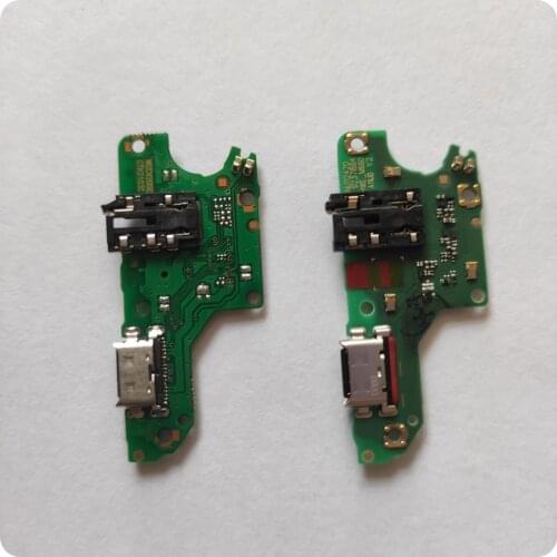 Wyieno For Honor X10 Lite USB Dock Charging Port Plug Charger Flex Cable With Microphone MIC Board