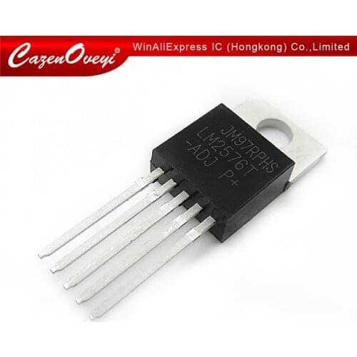 10pcs/lot LM2576T-ADJ LM2576T LM2576 TO-220-5 In Stock