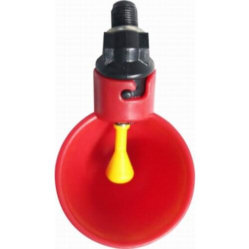 200pcs Chicken Drinking Cup Automatic Drinker Chicken Feeder Plastic Poultry Water Drinking Cups Easy Installation