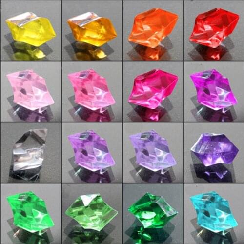 Acrylic Crystal Stone Home Garden Aquarium Decor DIY Accessories Wedding Decoration Plastic Craft