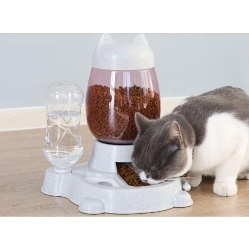 Pet Automatic Feeder Dog Water Bottle Pets Cat Dog Bowls Puppy Cat Drinking Bowl Dispenser Feeder Dogs Supplies