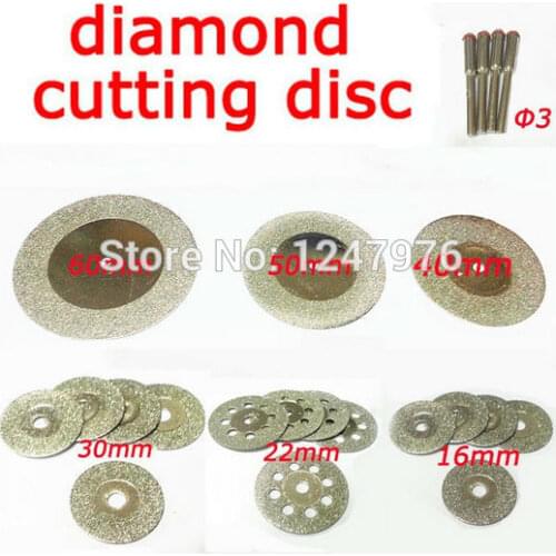 Free shippping diamond cutting discs set for dremel tools diamond grinding wheel set rotary tool wheel circular saw
