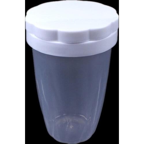 Household Plastic Transparent Chocolate Shaker Icing Sugar Powder Flour Powder Cocoa Coffee Sifter Shakers Tools