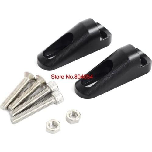 Motorcycle Parts Mirror Adapter for Kawasaki Ninja 300 2012-2016 ZX6R ZX-6R 2009 - 2015 2010 2011 2012 2013 2014 ZX 6R NEW