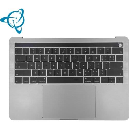 Laptop A1989 US Keyboard For Macbook Pro Retina 2018 A1989 Topcase Top Case US Keyboard Backlight Trackpad Touchbar Replacement