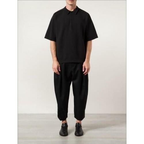 Hot ! 2020 New Men Clothing Loose Western-style Trousers Big Ankle Length Trousers Personality Plus Size Pencil Pants Costumes