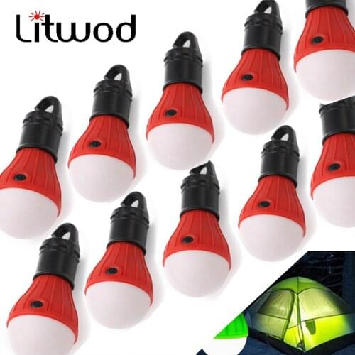 Party Camping Night Light Mini Portable Lantern Tent LED Bulb Emergency Lamp Waterproof Hanging Hook for 4 Colors Switch 12V DC