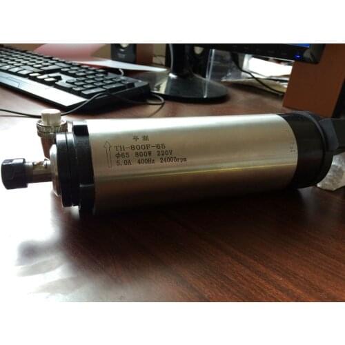 NEW air cooled cnc spindle motor 800w air cooled spindle 24000RMP 220v