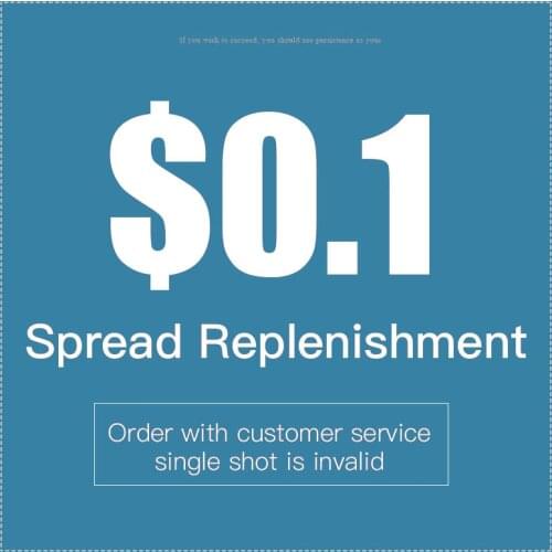 Spread replenishment / Order with customer service, single shot is invalid