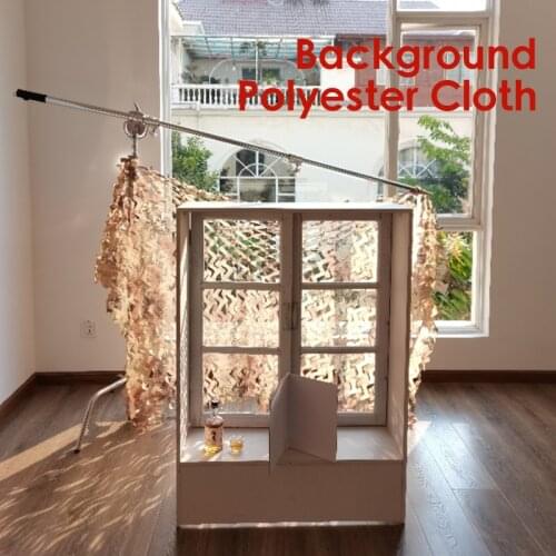 1.5*3m Polyester Cloth Photo Taking Background Food Photography Props Camouflage Table Decoration Cloth Natural Light Projection