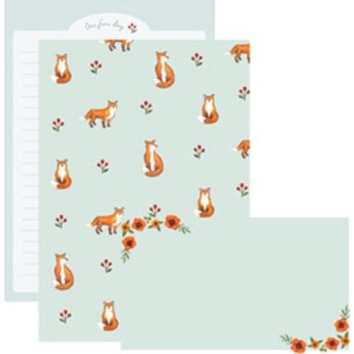 1 Set w42 Letter Love Sets Lovely Writing Letter School Creative Supplie Card Paper Envelope